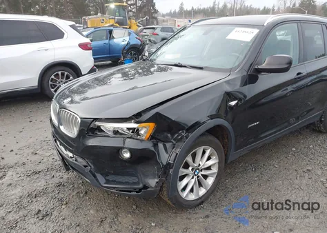 2013 BMW X3 xDrive28I z USA, uszkodzony, nr VIN 5UXWX9C52D0A19223